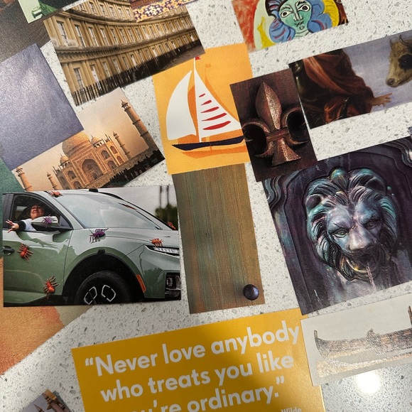 Junk Journal Kit - green&yellow eclectic oddities aesthetic - Picture 3 of 12